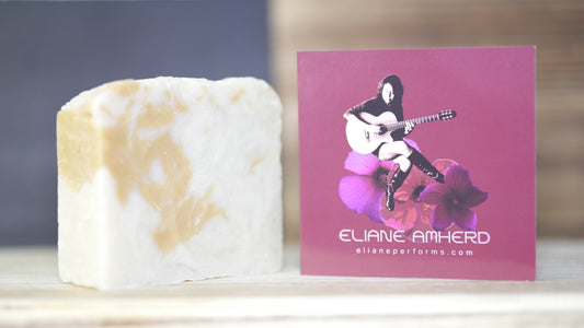 Chardonnay Wine Handcrafted Soap and Album Valentine's Day Gift